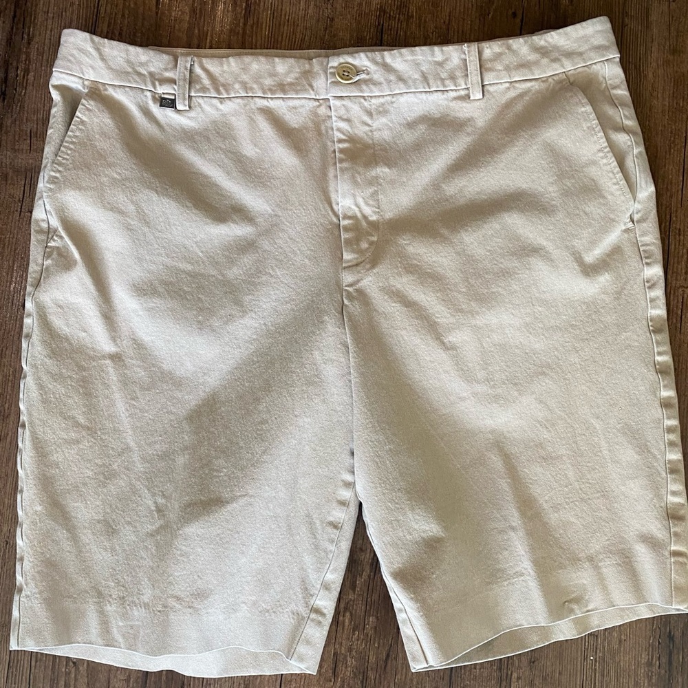Ralph Lauren Beige Flat Front Shorts